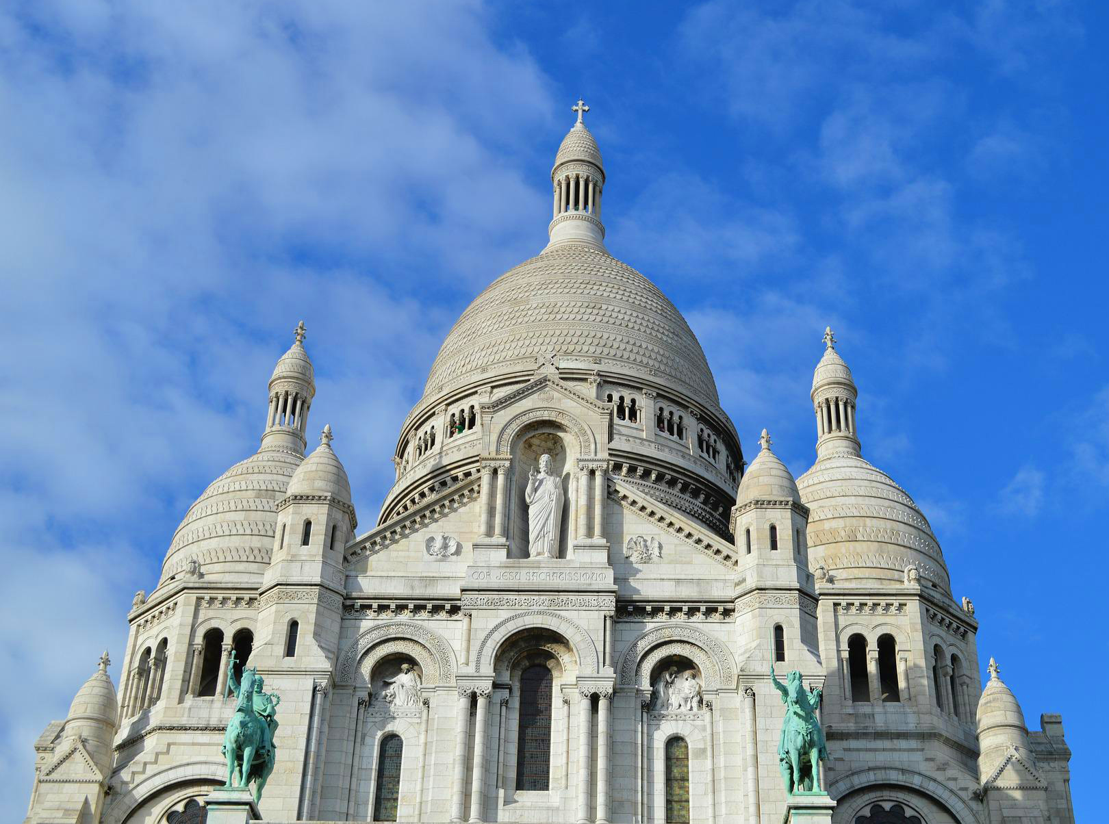 Basilica of Sacre Coeur in Paris, France