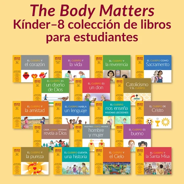The Body Matters Kínder–8 colección de libros para estudiantes